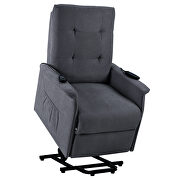 Power lift recliner chair with adjustable massage function by La Spezia additional picture 12