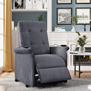 Power lift recliner chair with adjustable massage function by La Spezia additional picture 14