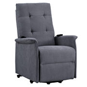 Power lift recliner chair with adjustable massage function by La Spezia additional picture 6