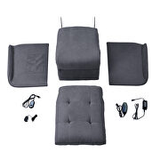 Power lift recliner chair with adjustable massage function by La Spezia additional picture 8