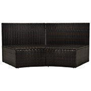 4-piece patio furniture sets, sectional furniture wicker sofa set by La Spezia additional picture 7