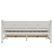 Modern and rustic casual style twin size daybed with 2 large drawers by La Spezia additional picture 9