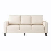 Modern living room furniture sofa in beige fabric by La Spezia additional picture 8