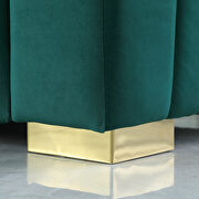 Dark green premium quality velvet upholstery chesterfield sofa by La Spezia additional picture 8