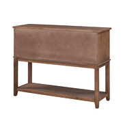 Console table with drawers in natural finish by La Spezia additional picture 4