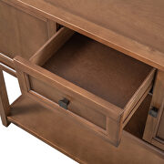 Console table with drawers in natural finish by La Spezia additional picture 8