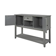 Console table with drawers in gray by La Spezia additional picture 2
