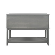 Console table with drawers in gray by La Spezia additional picture 4
