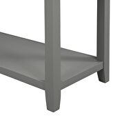 Console table with drawers in gray by La Spezia additional picture 5