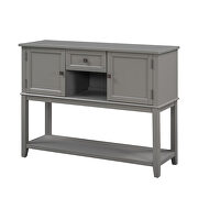 Console table with drawers in gray by La Spezia additional picture 6