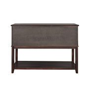 Console table with drawers in walnut by La Spezia additional picture 2