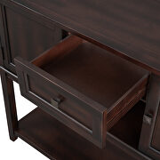 Console table with drawers in walnut by La Spezia additional picture 9
