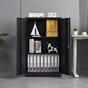 Folding file cabinet in black by La Spezia additional picture 3