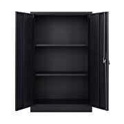 Folding file cabinet in black by La Spezia additional picture 4