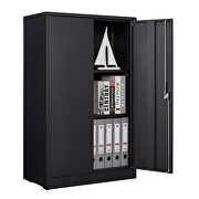 Folding file cabinet in black by La Spezia additional picture 5