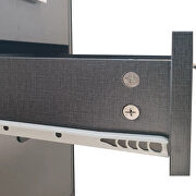 Folding file cabinet in black by La Spezia additional picture 9