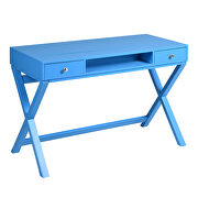 Computer desk with lift table top in blue by La Spezia additional picture 5