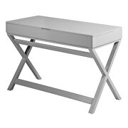 Computer desk with lift table top in gray by La Spezia additional picture 3