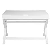 Computer desk with lift table top in white by La Spezia additional picture 5
