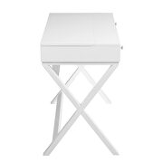 Computer desk with lift table top in white by La Spezia additional picture 6