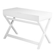 Computer desk with lift table top in white by La Spezia additional picture 7