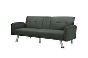 Sleeper sofa dark gray fabric by La Spezia additional picture 5