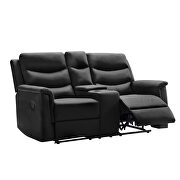 2-seater motion sofa black pu by La Spezia additional picture 6