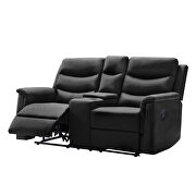 2-seater motion sofa black pu by La Spezia additional picture 9
