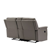 2-seater motion sofa gray pu by La Spezia additional picture 10