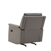 1-seater rocker motion recliner gray pu by La Spezia additional picture 2