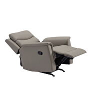 1-seater rocker motion recliner gray pu by La Spezia additional picture 5