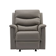 1-seater rocker motion recliner gray pu by La Spezia additional picture 6