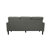 Dark gray fabric sectional sofa left hand facing by La Spezia additional picture 2