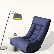 Floor navy chair single sofa reclining chair by La Spezia additional picture 3