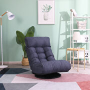 Floor navy chair single sofa reclining chair by La Spezia additional picture 8