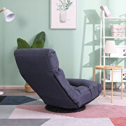 Floor navy chair single sofa reclining chair by La Spezia additional picture 10