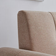 Modern beige polyester fabric sofa by La Spezia additional picture 6