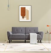 Modern gray polyester fabric sofa by La Spezia additional picture 8