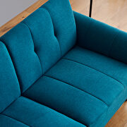 Modern blue polyester fabric sofa by La Spezia additional picture 7