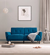 Modern blue polyester fabric sofa by La Spezia additional picture 8