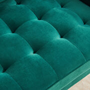 Modern emerald velvet fabric sofa by La Spezia additional picture 11