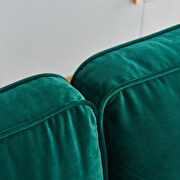 Modern emerald velvet fabric sofa by La Spezia additional picture 12