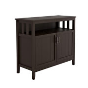Kitchen storage sideboard cabinet in brown by La Spezia additional picture 2