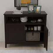 Kitchen storage sideboard cabinet in brown by La Spezia additional picture 5