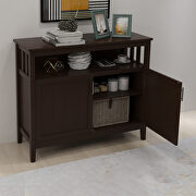 Kitchen storage sideboard cabinet in brown by La Spezia additional picture 6