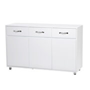 Three doors side table in white by La Spezia additional picture 2