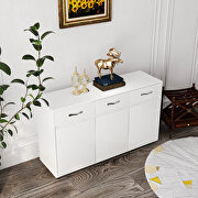 Three doors side table in white by La Spezia additional picture 5
