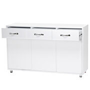 Three doors side table in white by La Spezia additional picture 10
