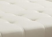 White leather corner broaching sofa with storage by La Spezia additional picture 2