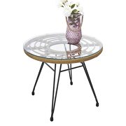 Modern rattan coffee chair table set 3 pcs, outdoor furniture rattan chair by La Spezia additional picture 13